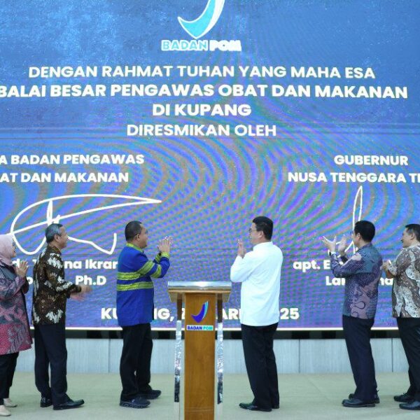 BPOM Tingkatkan Pengawasan Obat dan Makanan untuk Wujudkan Indonesia Emas 2045