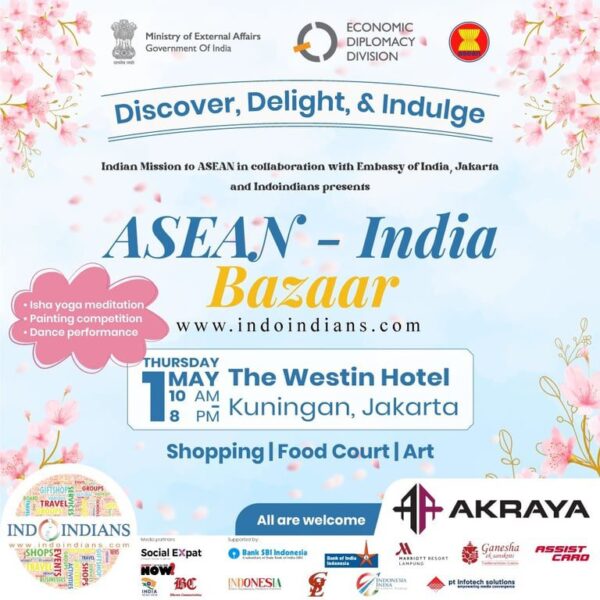 Kedubes India & Indoindians Hadirkan ASEAN-India Spring Bazaar 2025 di Jakarta Kedubes India & Indoindians Hadirkan ASEAN-India Spring Bazaar 2025 di Jakarta