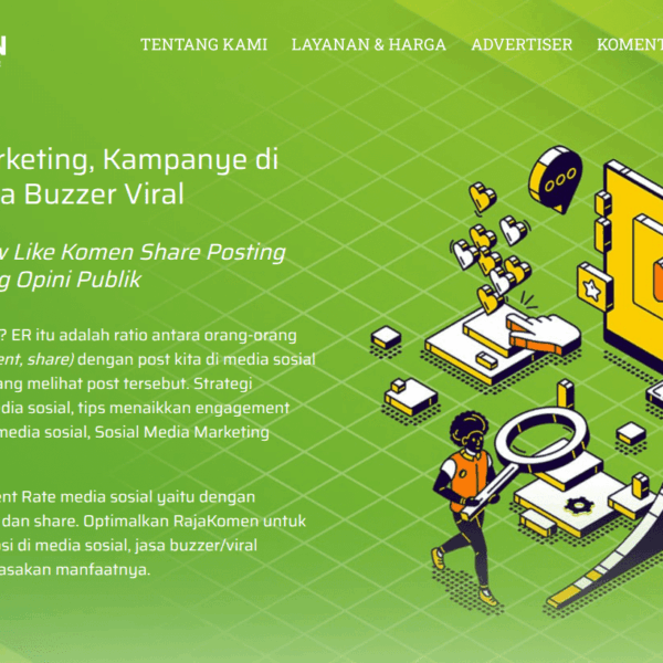 RajaKomen.com: Solusi Jasa Buzzer Profesional dan Terpercaya untuk Sukseskan Kampanye Digital Anda RajaKomen.com: Solusi Jasa Buzzer Profesional dan Terpercaya untuk Sukseskan Kampanye Digital Anda