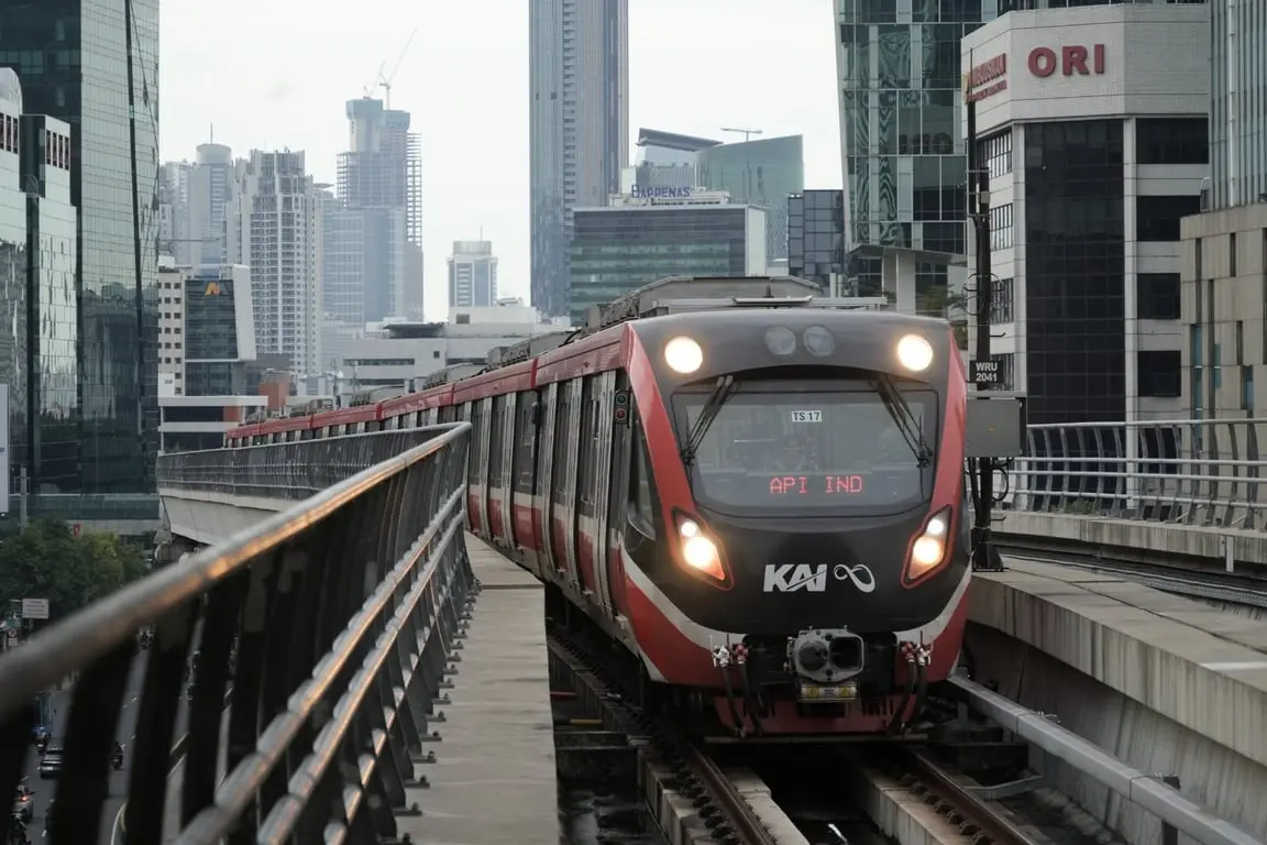 Penemuan Jenazah di Gardu PLN Sekitar Stasiun Pancoran Tidak Ganggu Operasional LRT Jabodebek