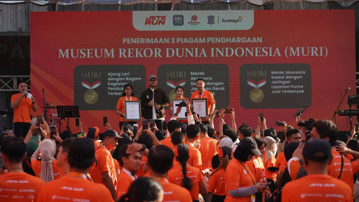 JETE Raih Tiga Rekor MURI di 2026: Perkuat Ekspansi Gerai, Layanan, dan Komunitas