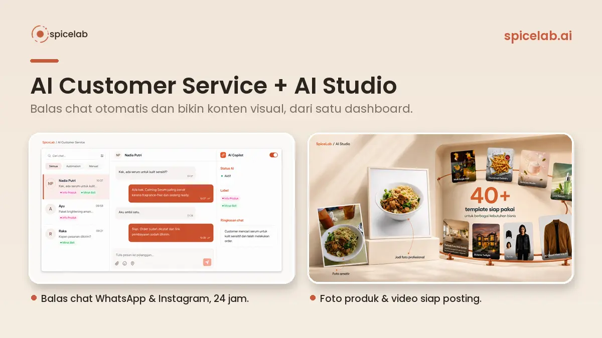 Spicelab.ai Resmi Hadir: Platform Marketing AI yang Bisa Diatur Sendiri oleh Pemilik Bisnis