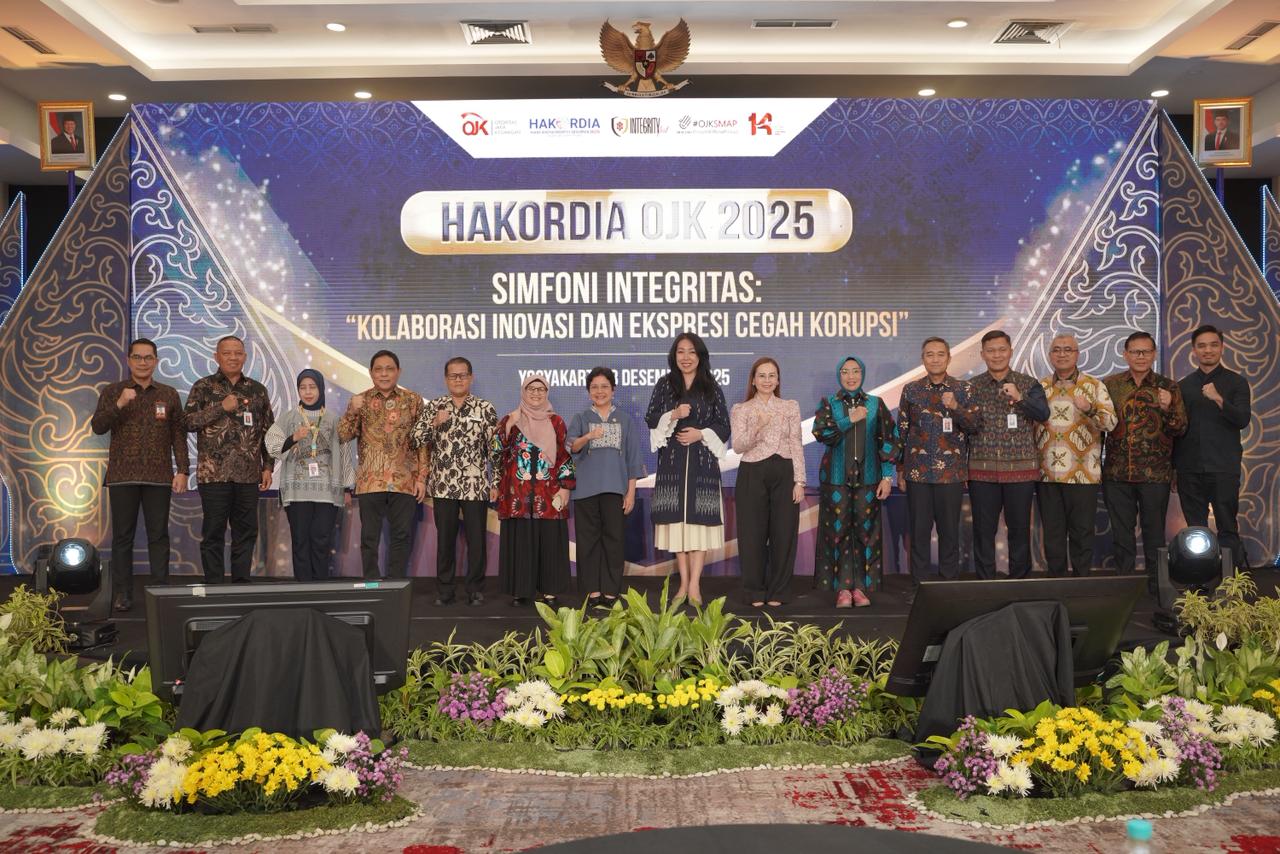 OJK Tekankan Penguatan Integritas sebagai Fondasi Stabilitas Keuangan pada Peringatan Hakordia 2025 di Yogyakarta