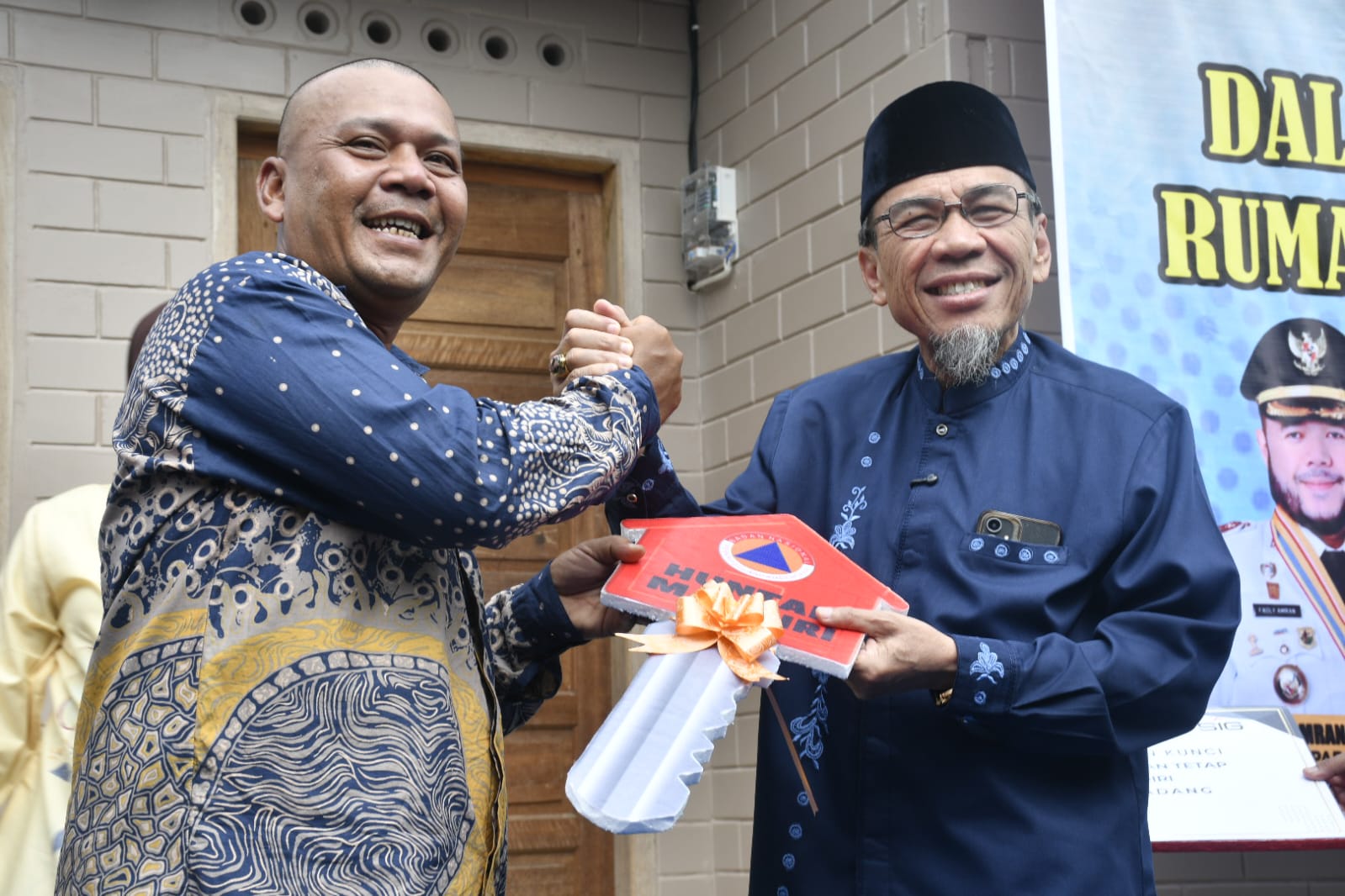 Pascabencana Padang: Kunci Huntap Mandiri Mulai Dibagikan, 22 Unit Tambahan Segera Dibangun