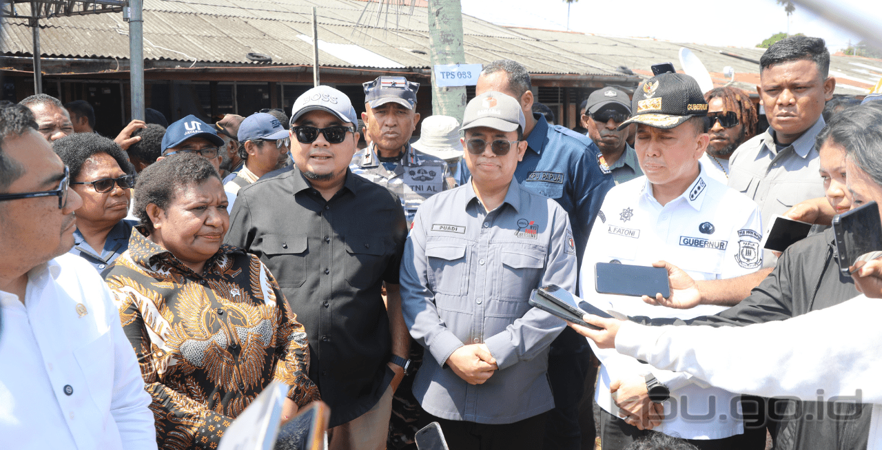 Ketua KPU RI Pantau Langsung PSU Papua, Pastikan Proses Berjalan Aman