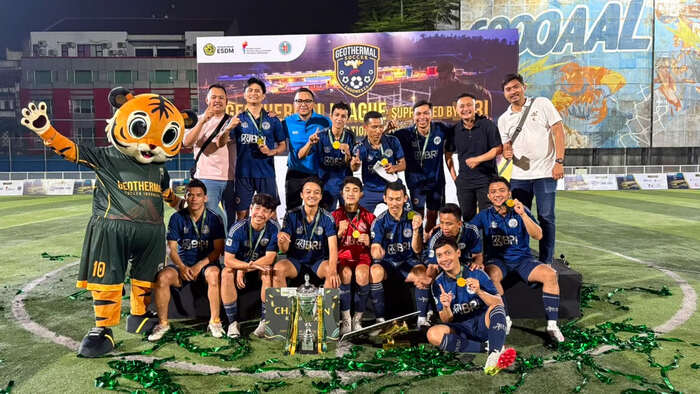 Tim Mini Soccer BRI Region 6 Raih Juara 1 Geothermal League 2026, Manajer Tim Ungkap Rasa Bangga dan Kebahagiaan