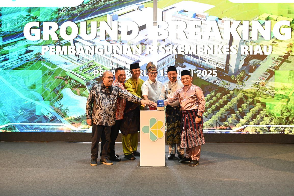 PTPP Bangun RS UPT Vertikal Riau, Dukung Layanan Kesehatan Modern Berkelas Dunia