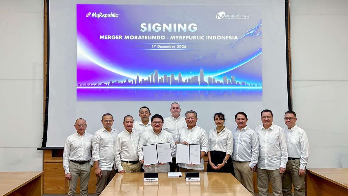 Moratelindo dan MyRepublic Sepakati Merger untuk Perkuat Jaringan Internet Nasional