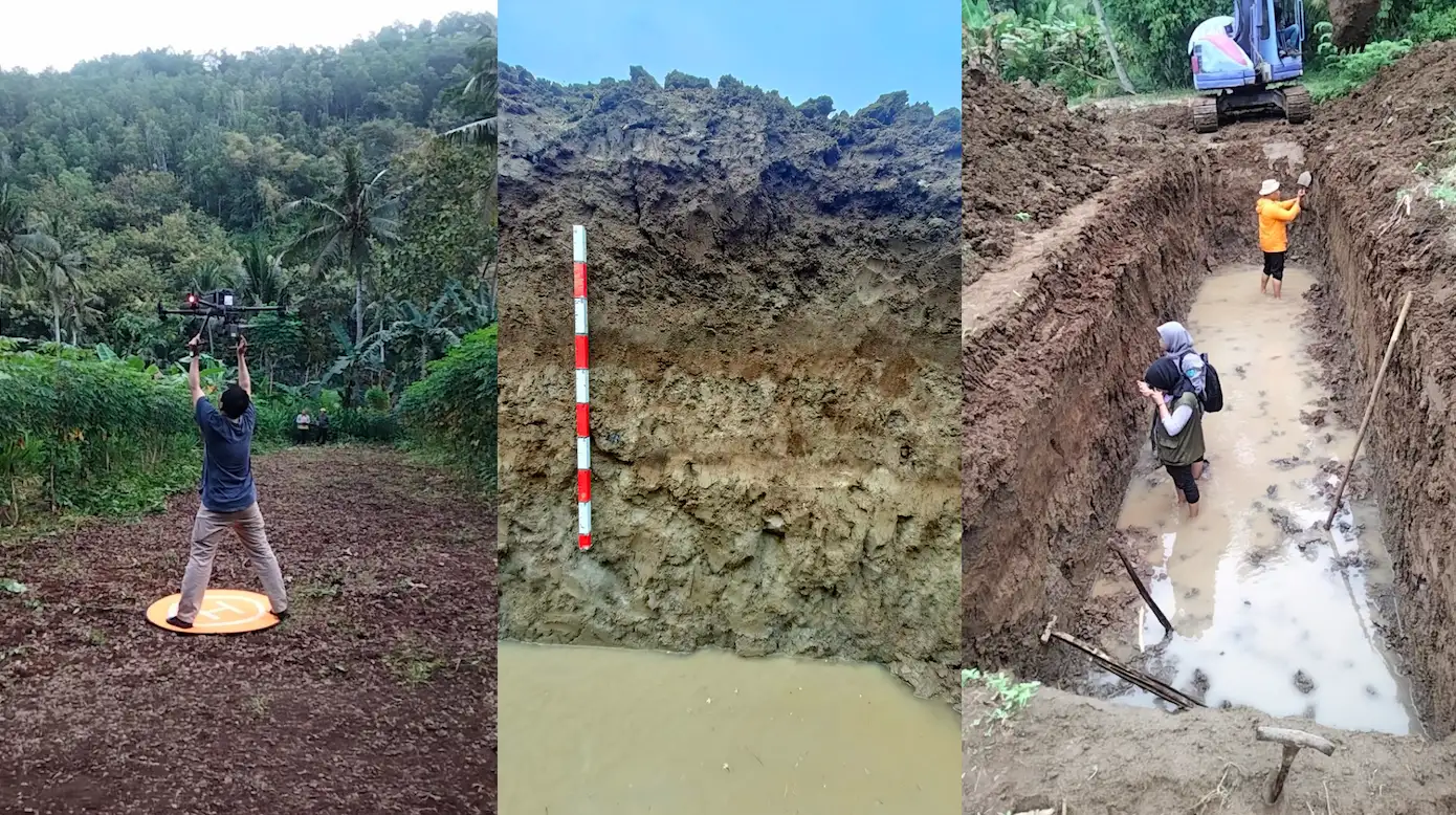 Riset BRIN Ungkap Jejak Tsunami Raksasa 1.800 Tahun Lalu di Selatan Jawa